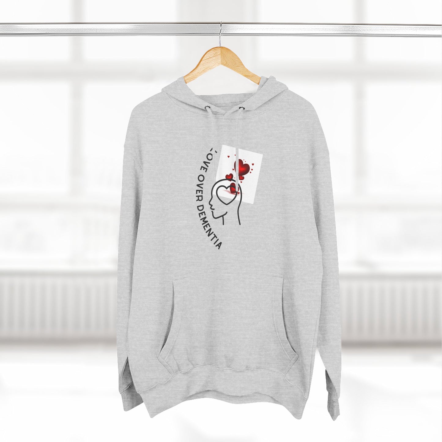 Love Over Dementia Hoodie, Comfort Wear, Caregiver Gift, Support [...]