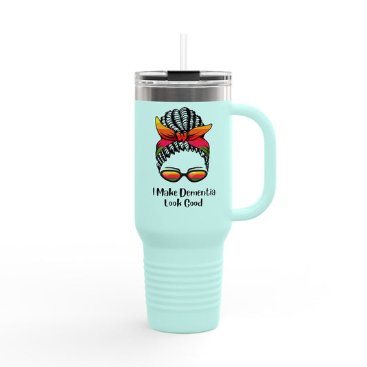 Chic Insulated Travel Mug - 'I Make Dementia Look Good', Perfect for Coffee Lovers, Gifts for Caregivers, Stylish Hydration, Travel [...]