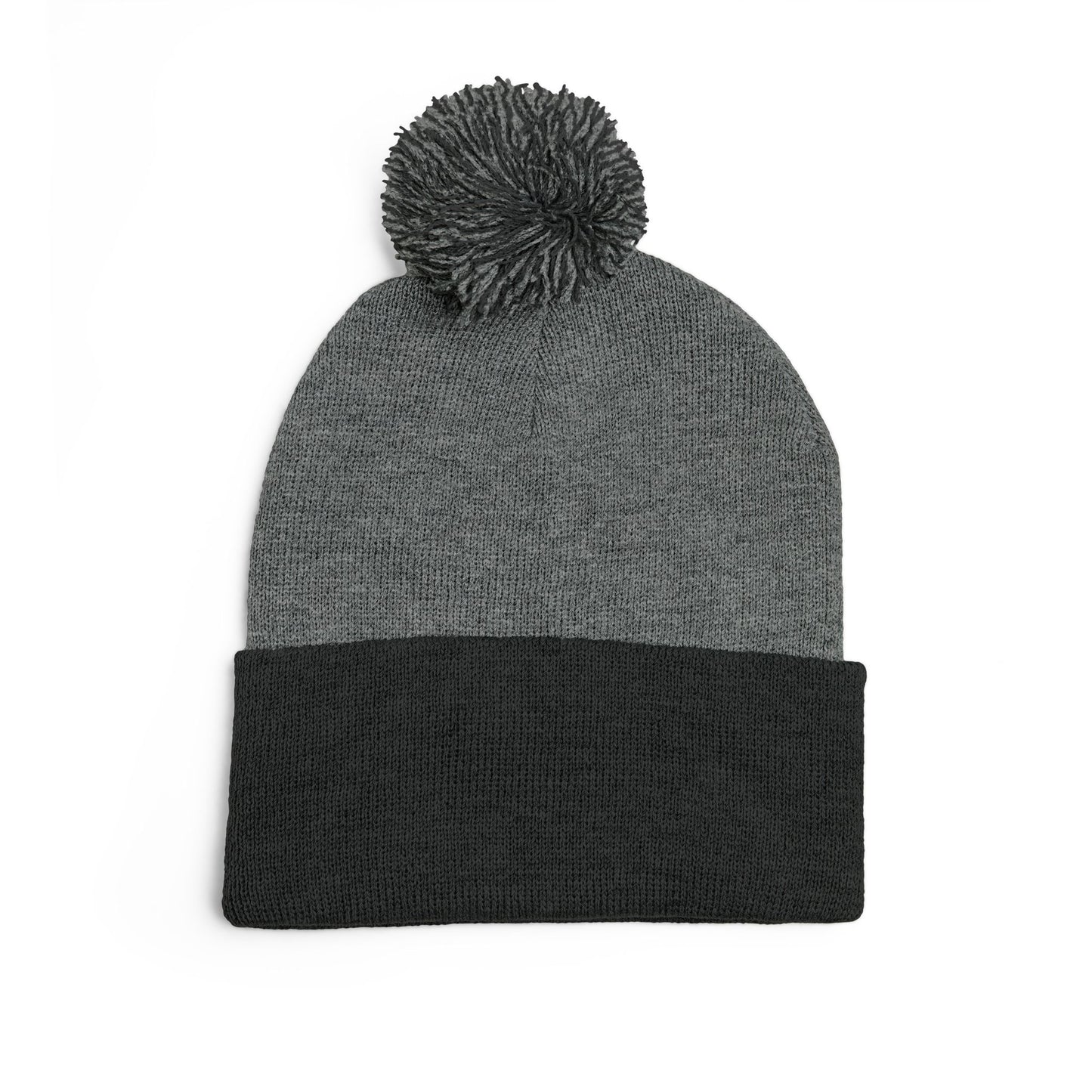 Cozy Pom-Pom Knit Cap - Winter Beanie, Embroidered Hat for Men & Women, Perfect for Gift or Everyday Use, Stylish Cold Weather Accessory