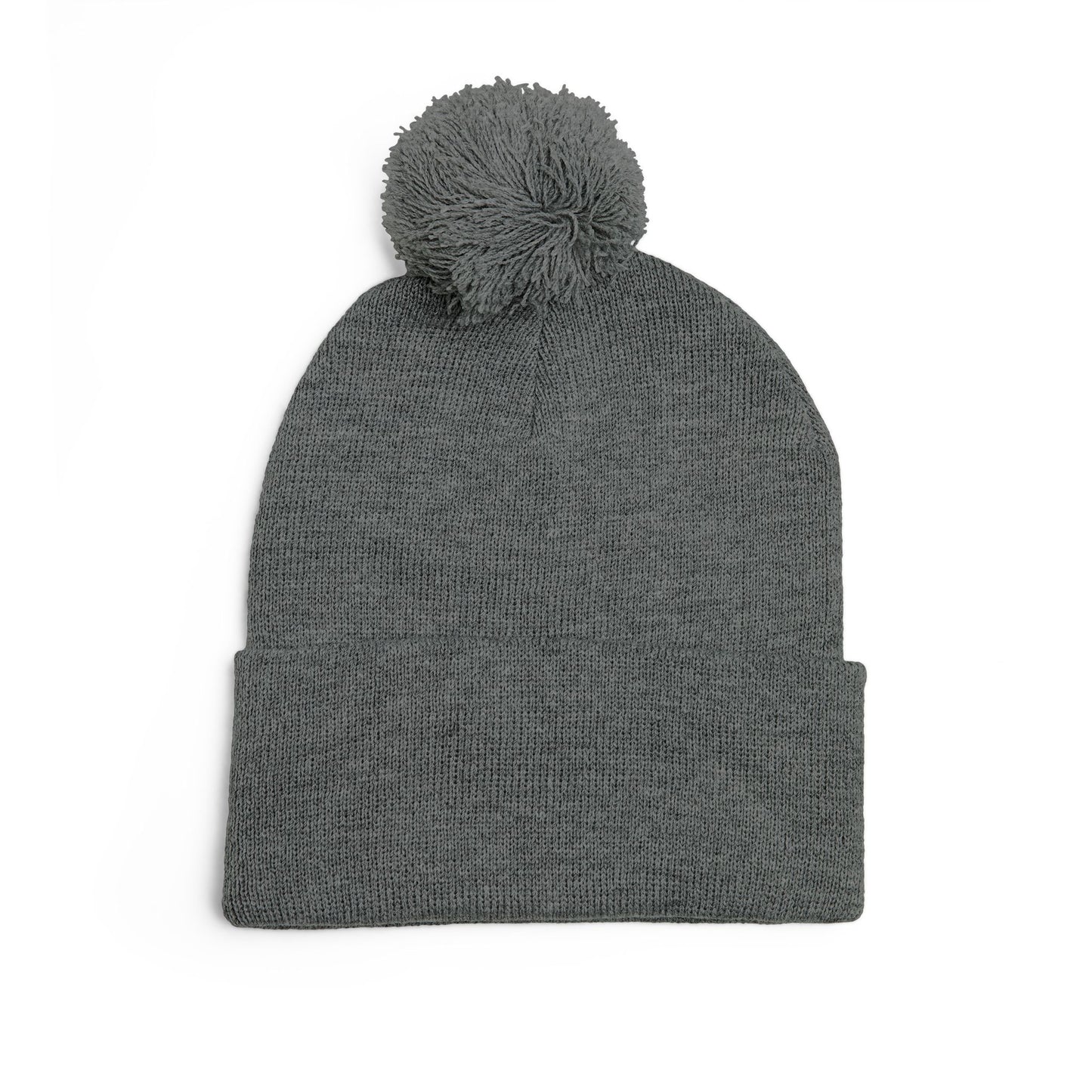 Cozy Pom-Pom Knit Cap - Winter Beanie, Embroidered Hat for Men & Women, Perfect for Gift or Everyday Use, Stylish Cold Weather Accessory