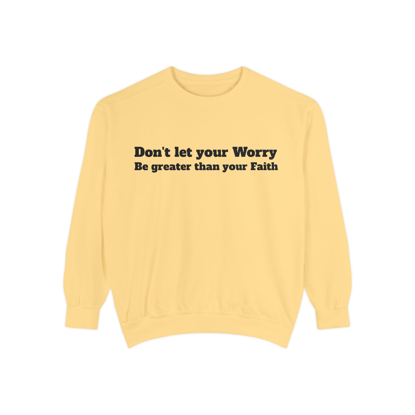Inspirational Sweatshirt for Caregivers, Motivational Gift, Unisex Garment-Dyed Hoodie, Faith-Based Apparel, Comfortable Sweatshirt