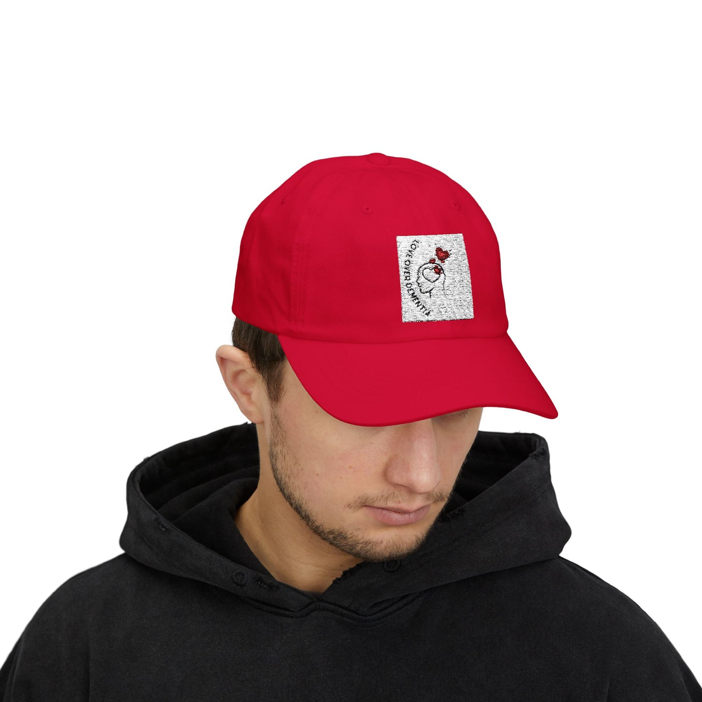 Classic Dad Cap with Heart Design, Casual Summer Hat, Fun Gift for Fathers, Trendy Accessory for Family Outings, Great for Birthdays [...]