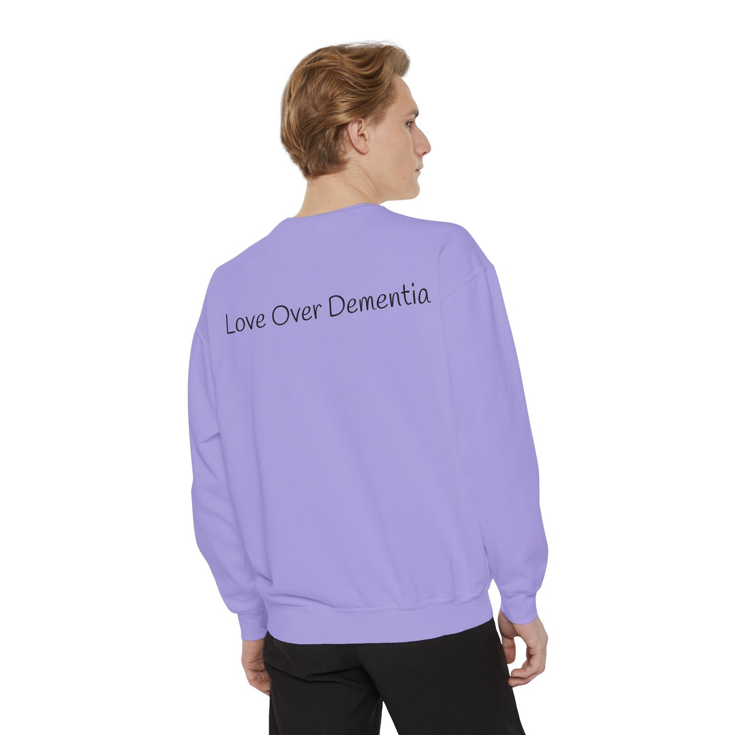 Inspirational Sweatshirt for Caregivers, Motivational Gift, Unisex Garment-Dyed Hoodie, Faith-Based Apparel, Comfortable Sweatshirt