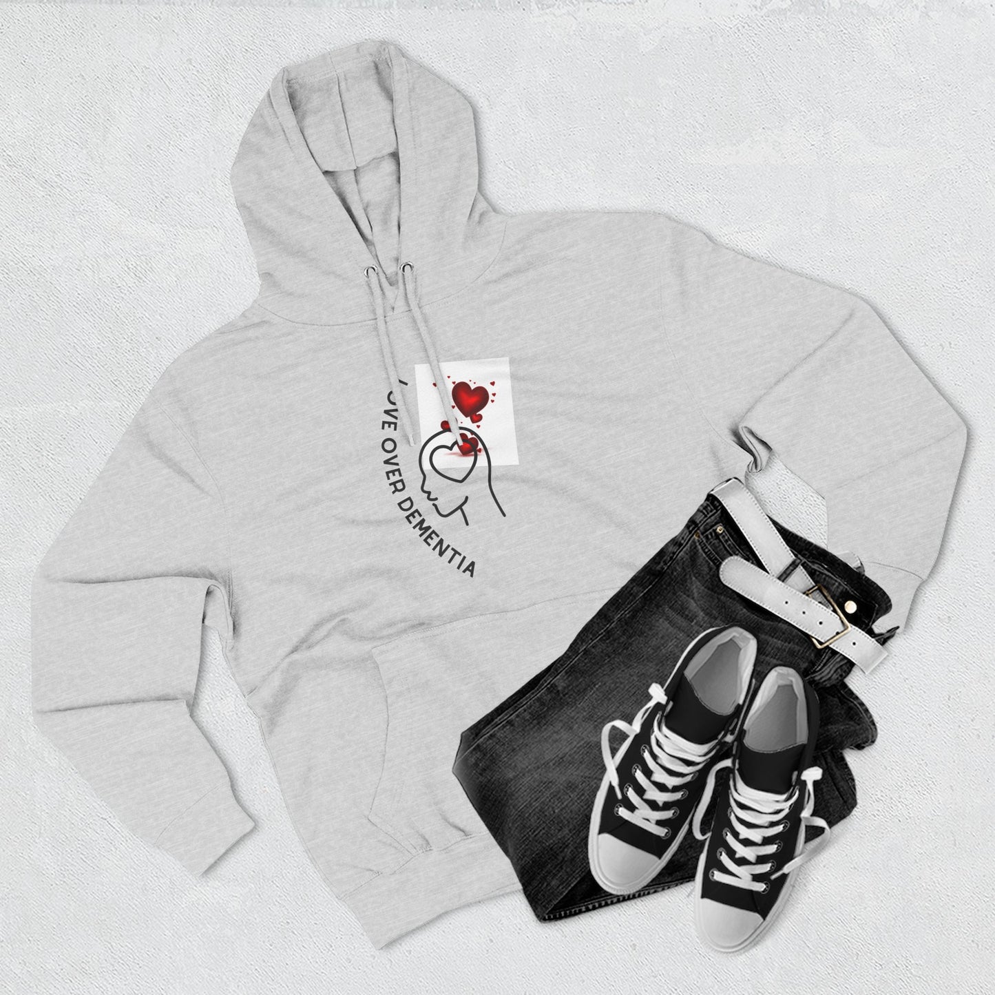 Love Over Dementia Hoodie, Comfort Wear, Caregiver Gift, Support [...]