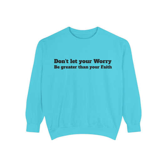 Inspirational Sweatshirt for Caregivers, Motivational Gift, Unisex Garment-Dyed Hoodie, Faith-Based Apparel, Comfortable Sweatshirt