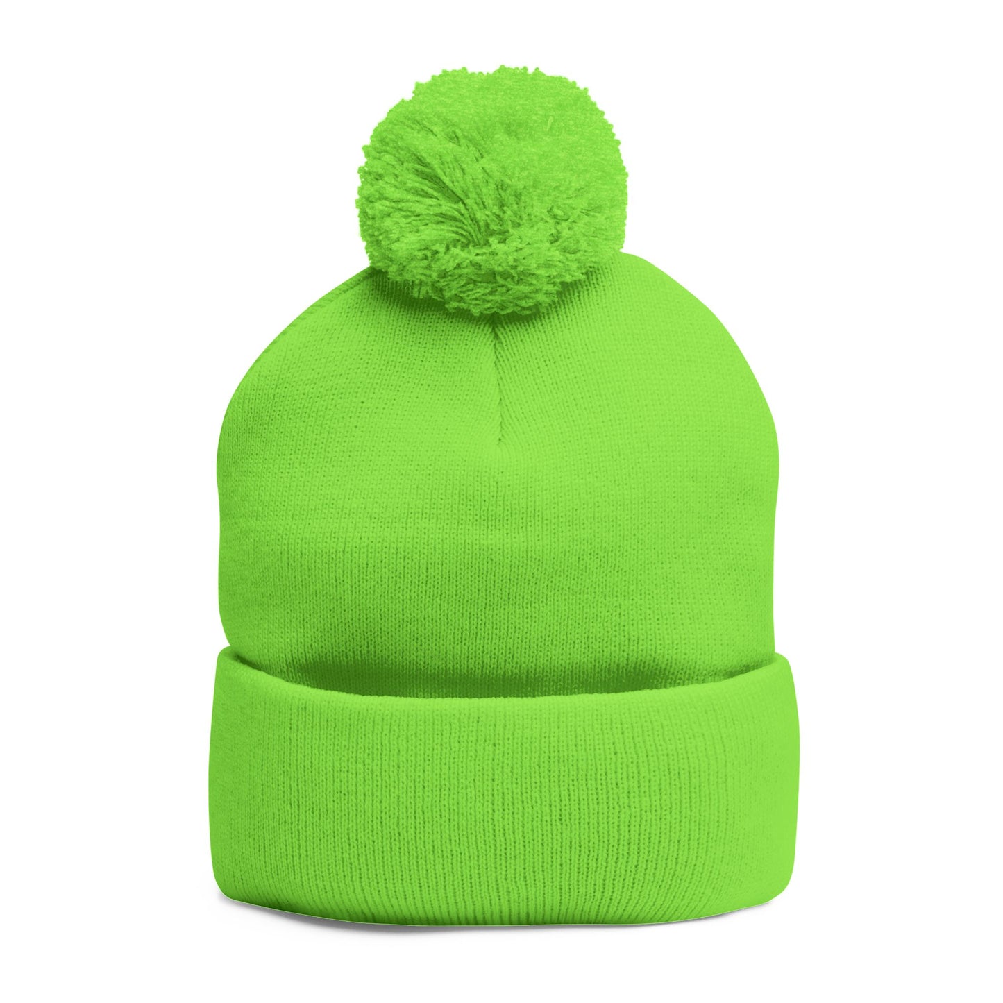 Cozy Pom-Pom Knit Cap - Winter Beanie, Embroidered Hat for Men & Women, Perfect for Gift or Everyday Use, Stylish Cold Weather Accessory