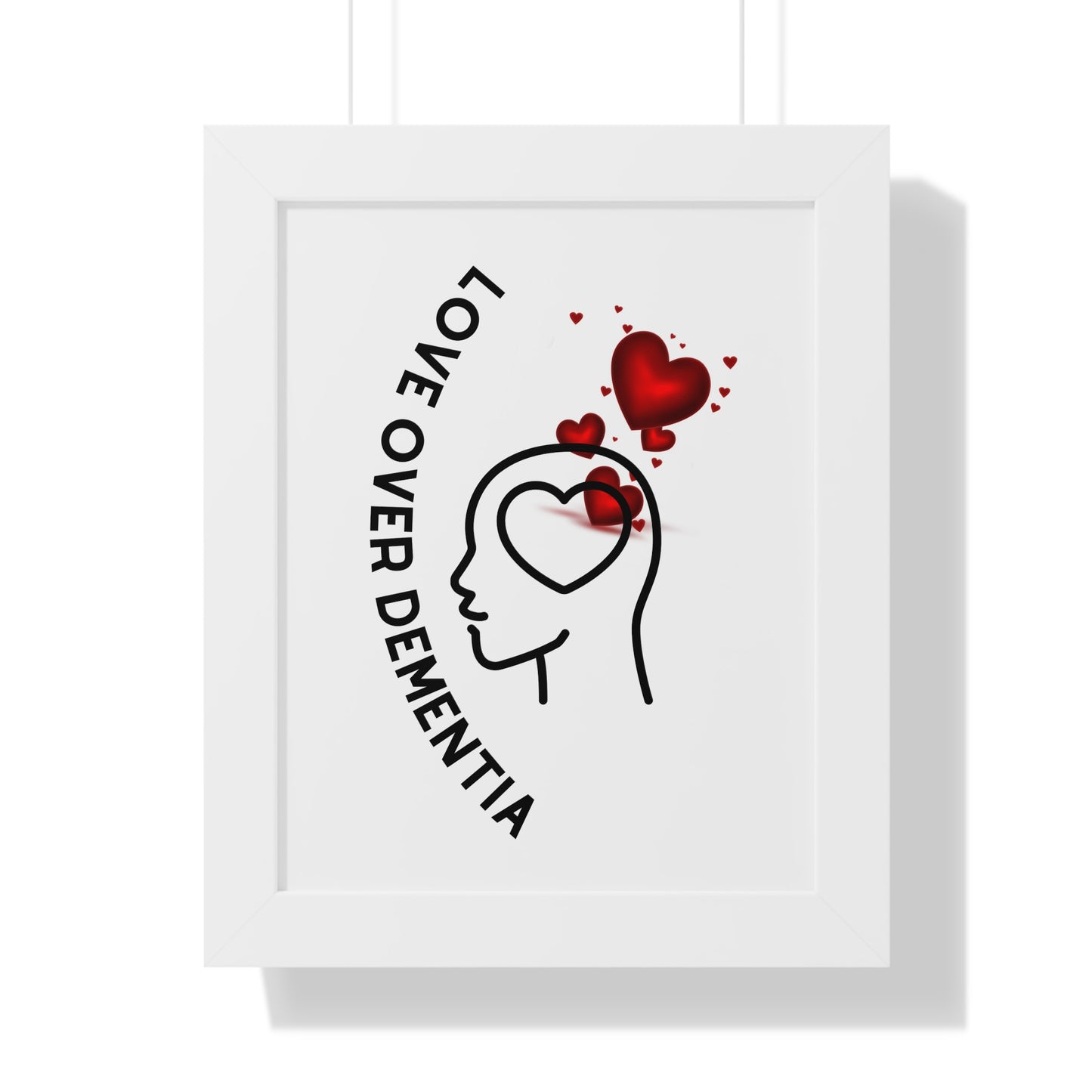 Framed Love Over Dementia Poster, Heartfelt Home Decor, Alzheimer's Awareness Gift, Inspirational Wall Art, Supportive Gift for [...]