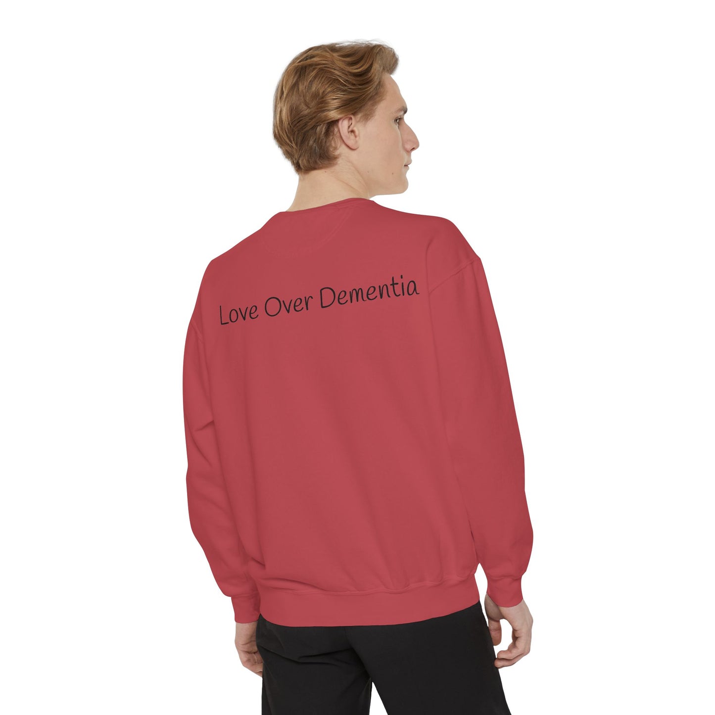 Inspirational Sweatshirt for Caregivers, Motivational Gift, Unisex Garment-Dyed Hoodie, Faith-Based Apparel, Comfortable Sweatshirt