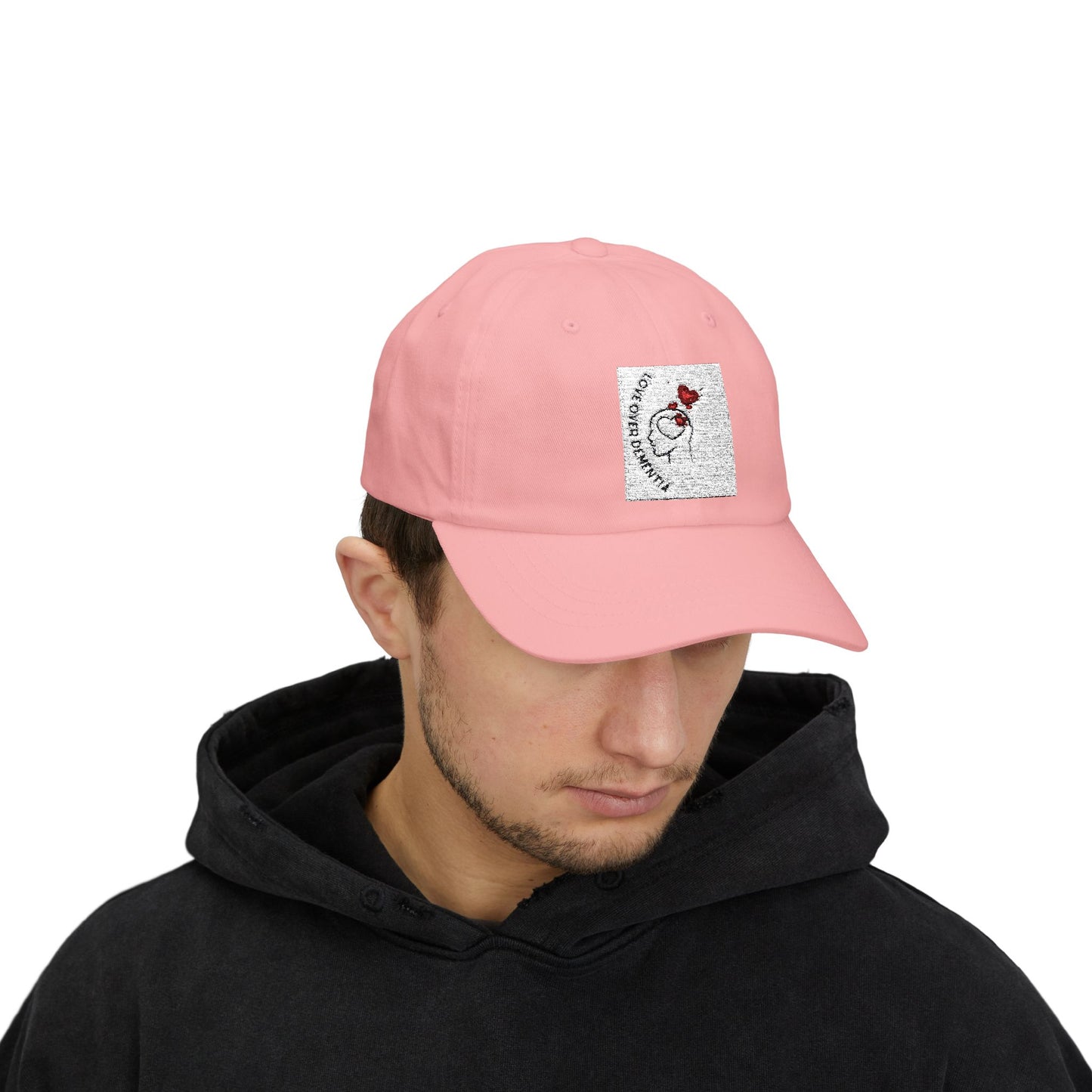 Classic Dad Cap with Heart Design, Casual Summer Hat, Fun Gift for Fathers, Trendy Accessory for Family Outings, Great for Birthdays [...]
