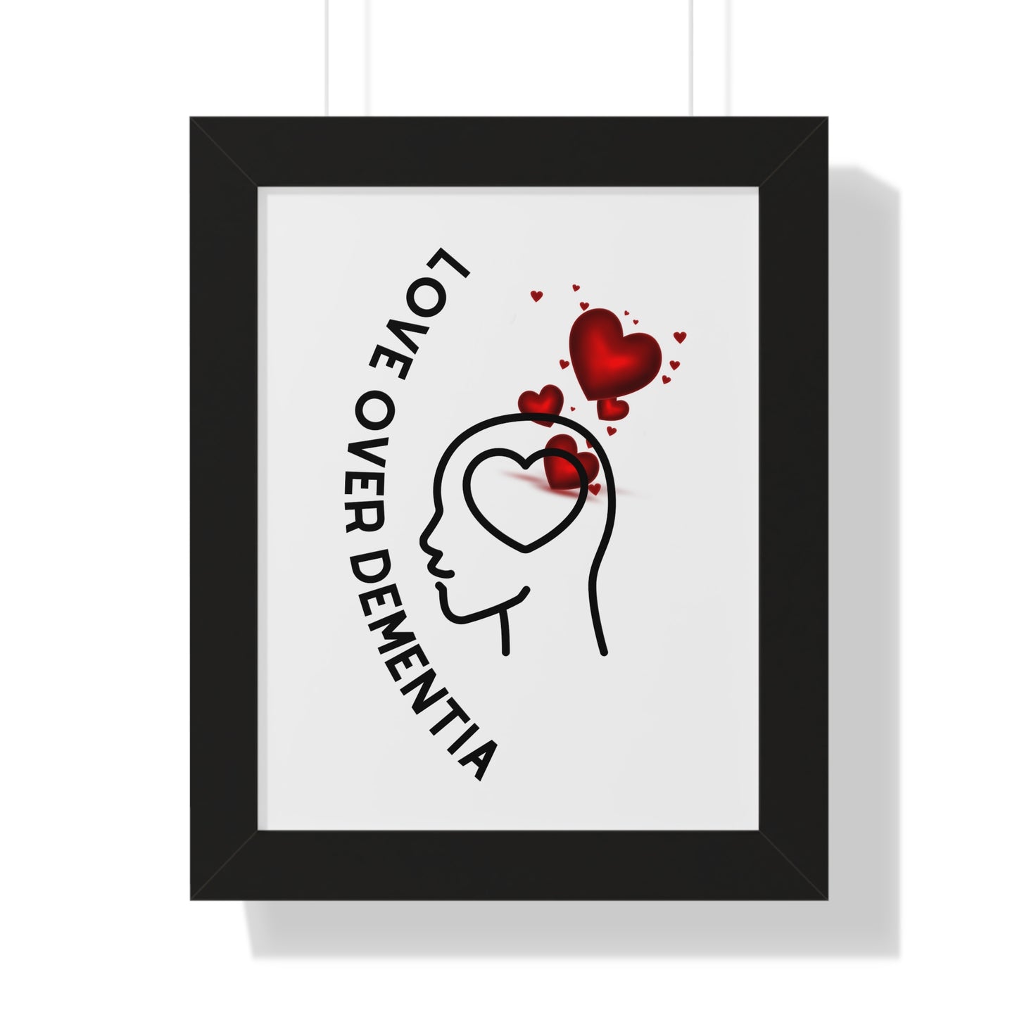 Framed Love Over Dementia Poster, Heartfelt Home Decor, Alzheimer's Awareness Gift, Inspirational Wall Art, Supportive Gift for [...]