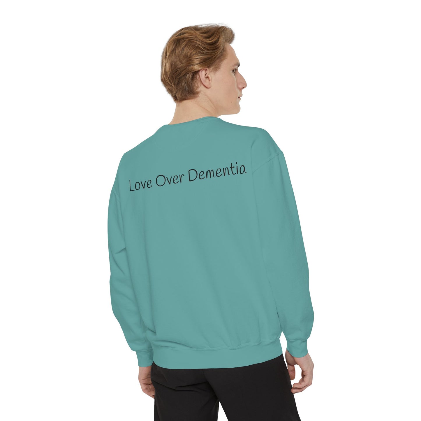 Inspirational Sweatshirt for Caregivers, Motivational Gift, Unisex Garment-Dyed Hoodie, Faith-Based Apparel, Comfortable Sweatshirt