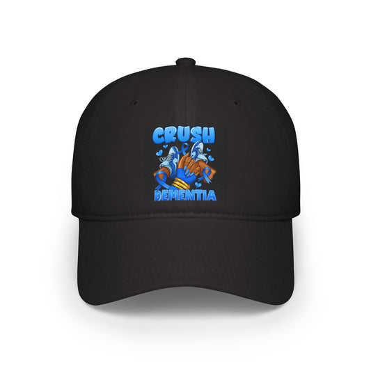 Crush Dementia Baseball Cap, Support Charity Hat, Gift for Caregivers, Awareness Hat, Fundraiser Apparel, Comfortable Low Profile Cap