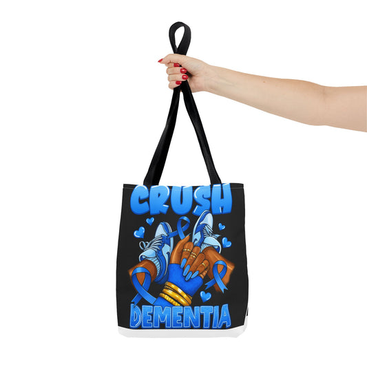 Dementia Awareness Tote Bag, Crush Dementia, Supportive Gift, Charity Fundraiser, Awareness Merchandise