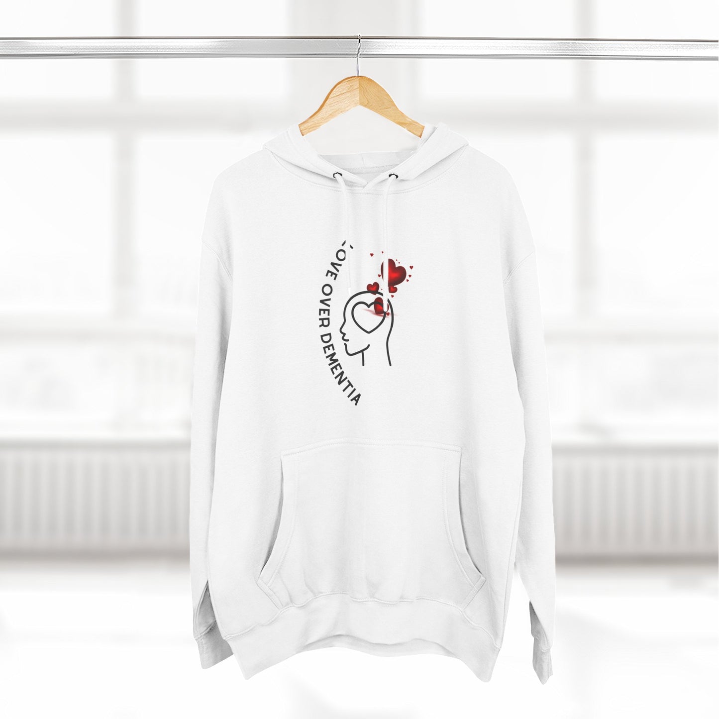 Love Over Dementia Hoodie, Comfort Wear, Caregiver Gift, Support [...]