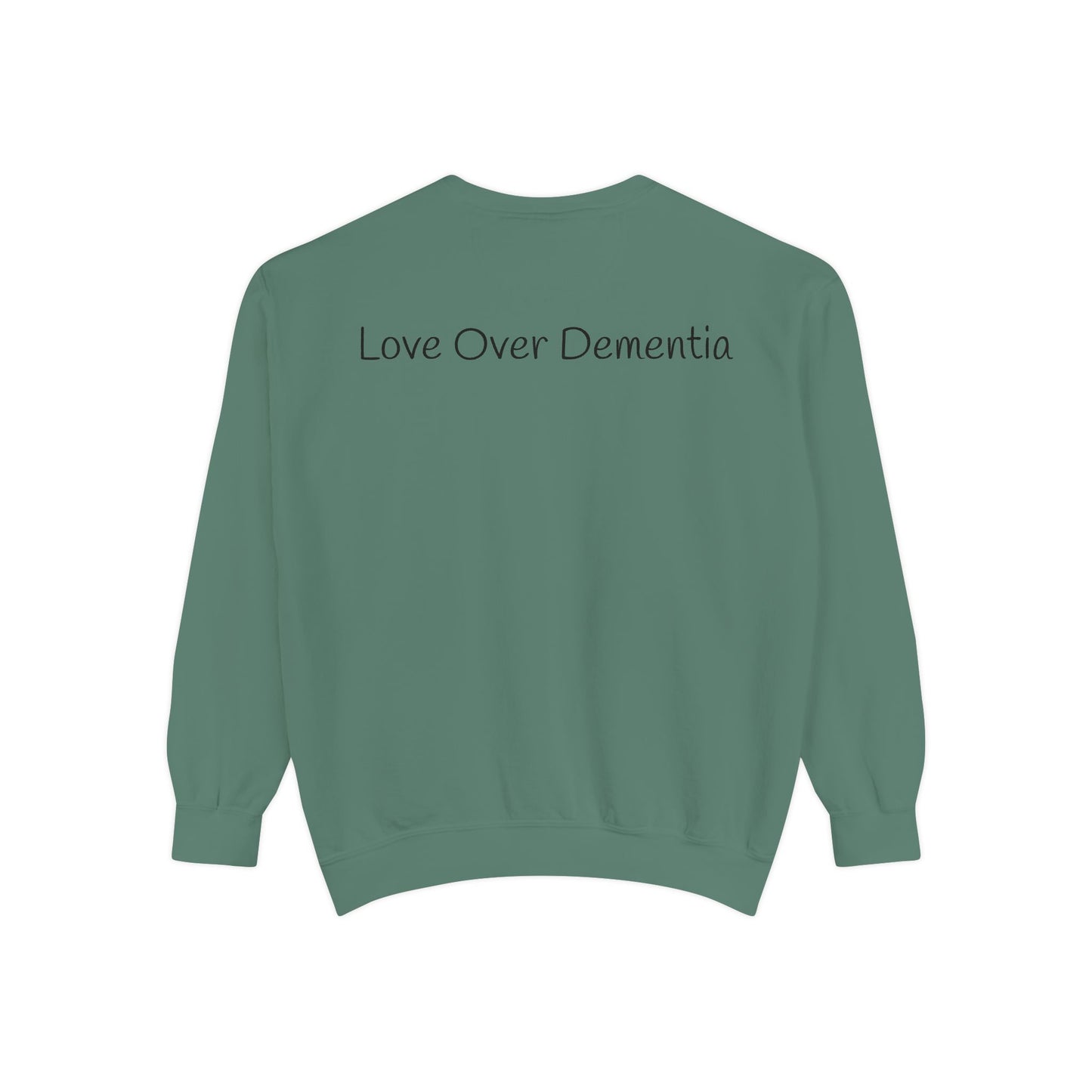 Inspirational Sweatshirt for Caregivers, Motivational Gift, Unisex Garment-Dyed Hoodie, Faith-Based Apparel, Comfortable Sweatshirt