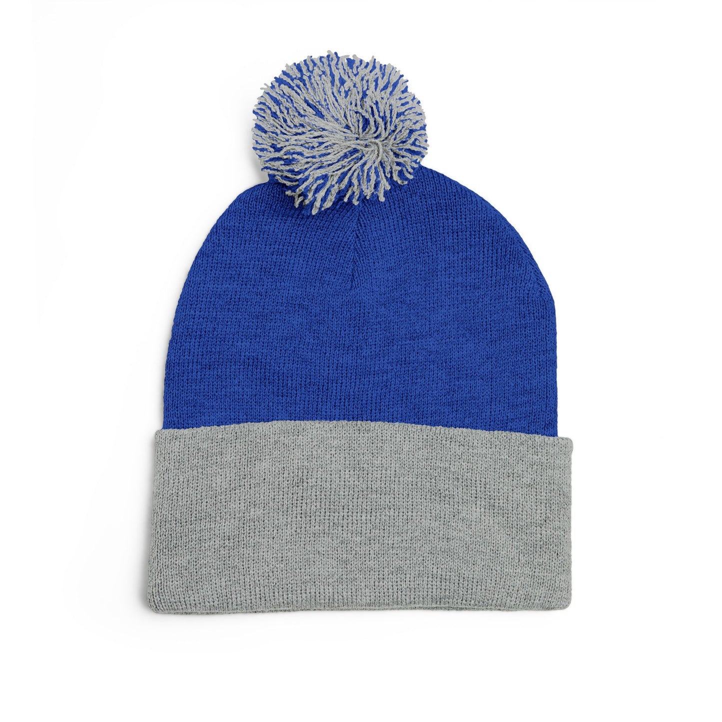 Cozy Pom-Pom Knit Cap - Winter Beanie, Embroidered Hat for Men & Women, Perfect for Gift or Everyday Use, Stylish Cold Weather Accessory